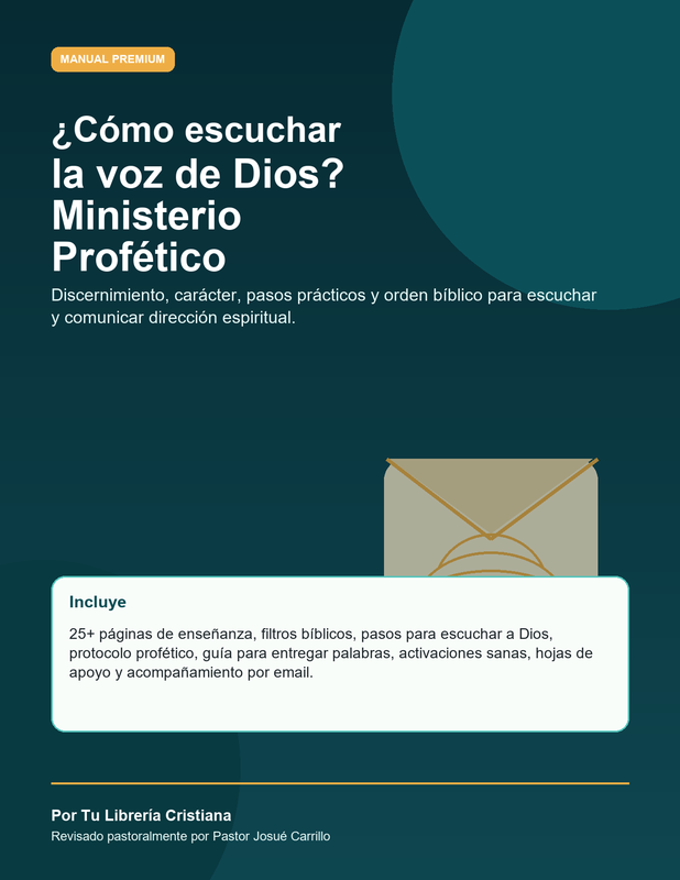 ¿Cómo escuchar la voz de Dios? Ministerio profético