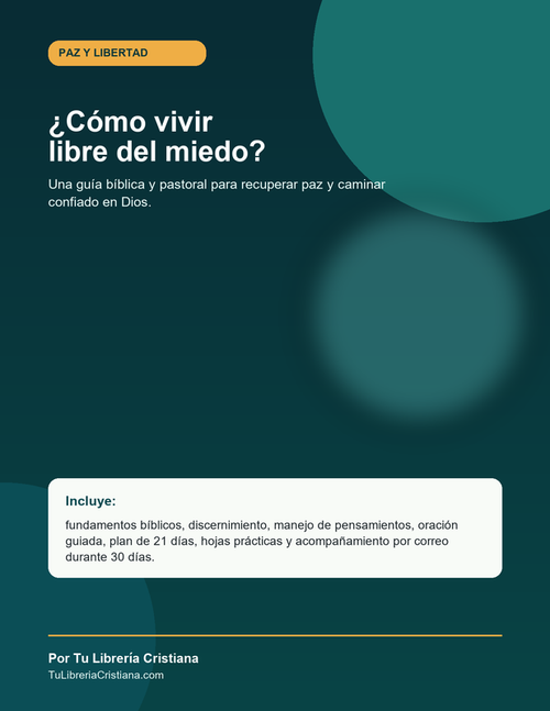 ¿Cómo vivir libre del miedo?