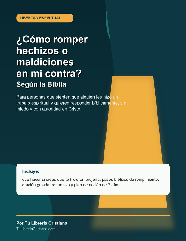 ¿Cómo romper hechizos o maldiciones en mi contra según la Biblia?
